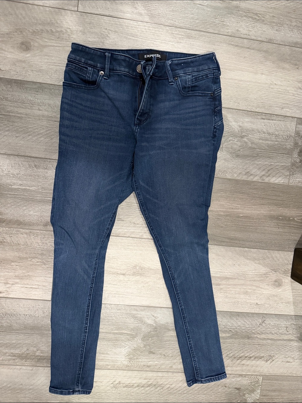 Express Women's Indigo Stretch Skinny Jeans
